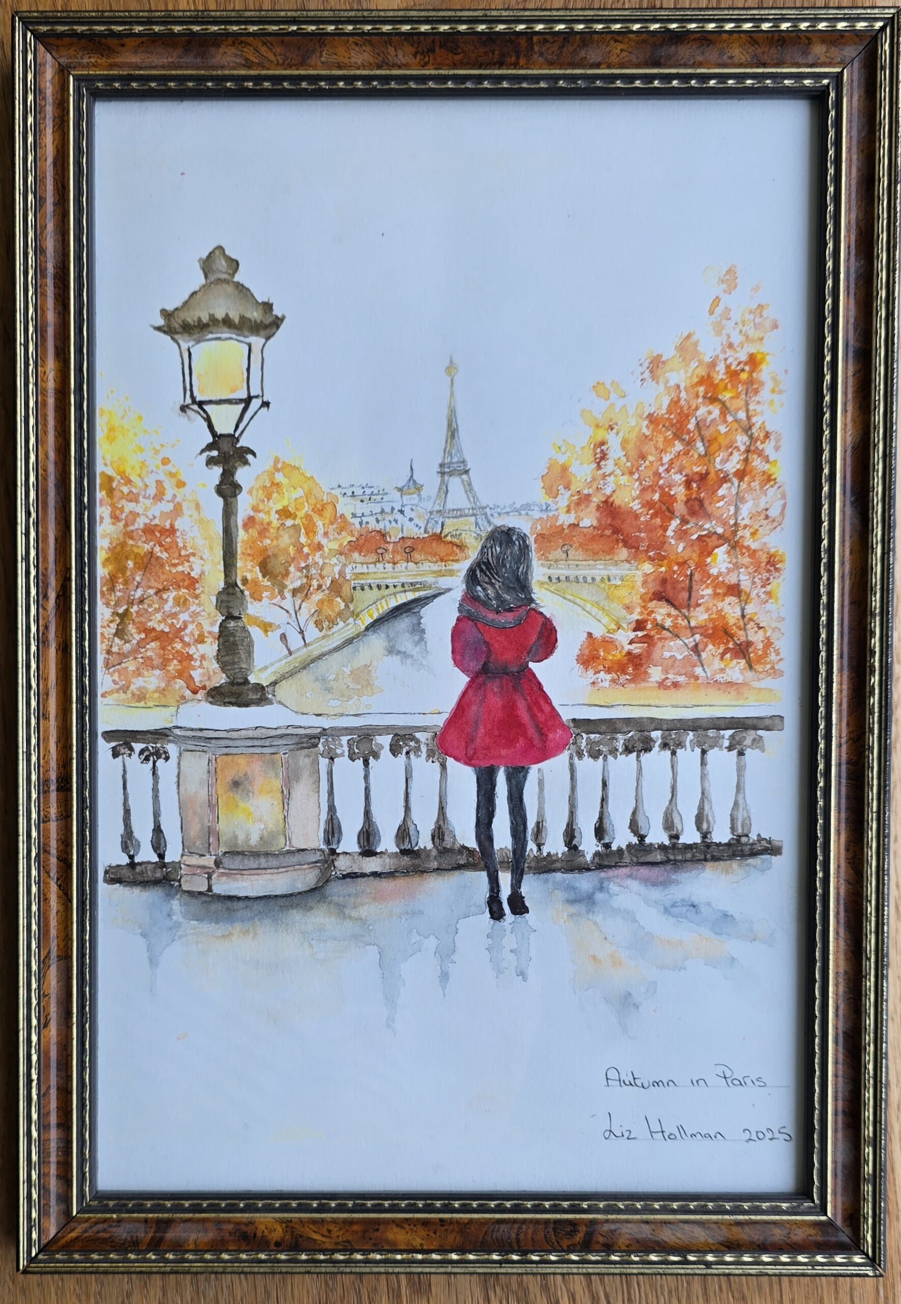 Watercolour Paris By Liz H
