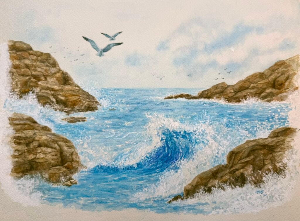 Students Painting