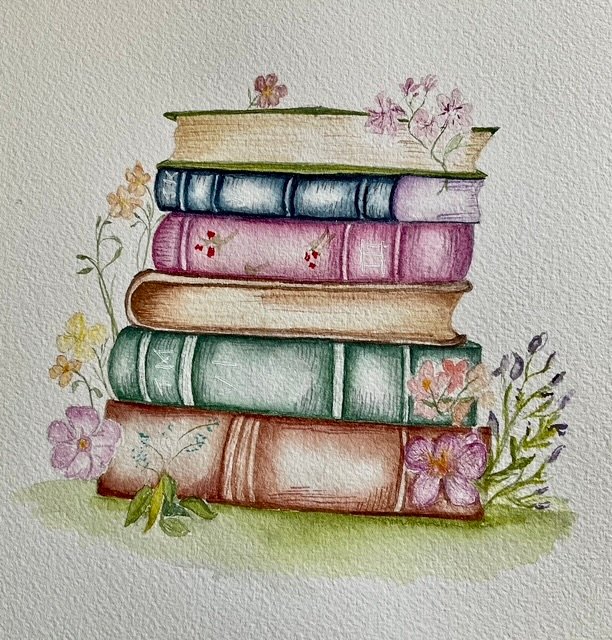 Watercolour Books - By Carole P