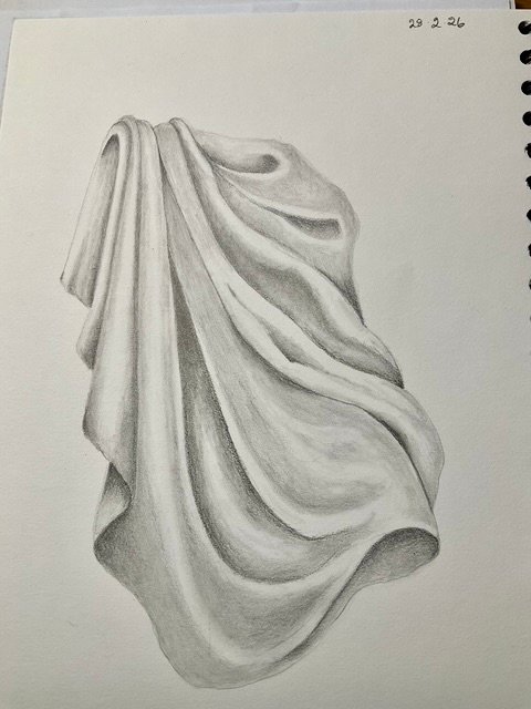Drawing - Fabric By Carole P
