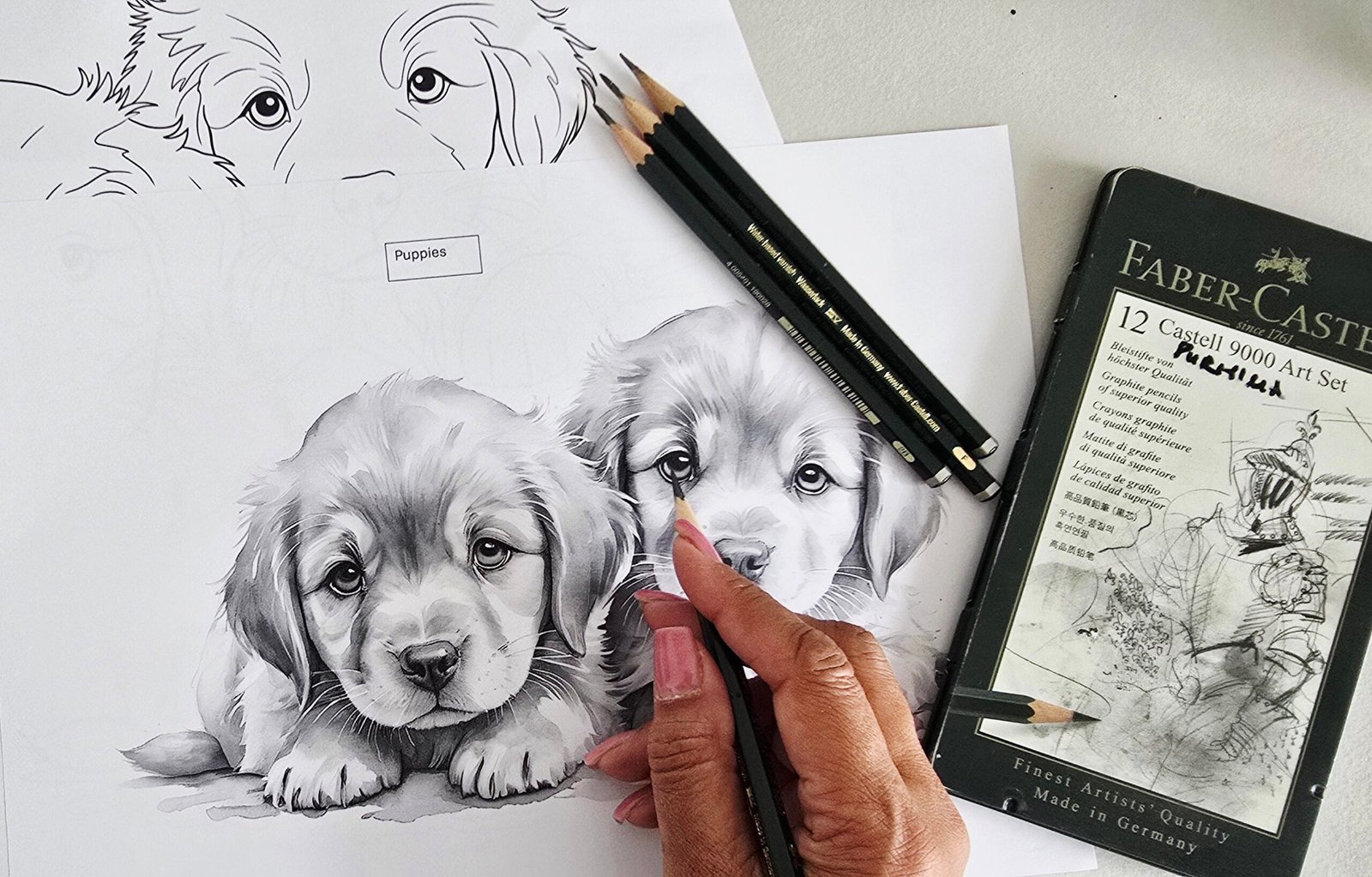 Drawing Puppies